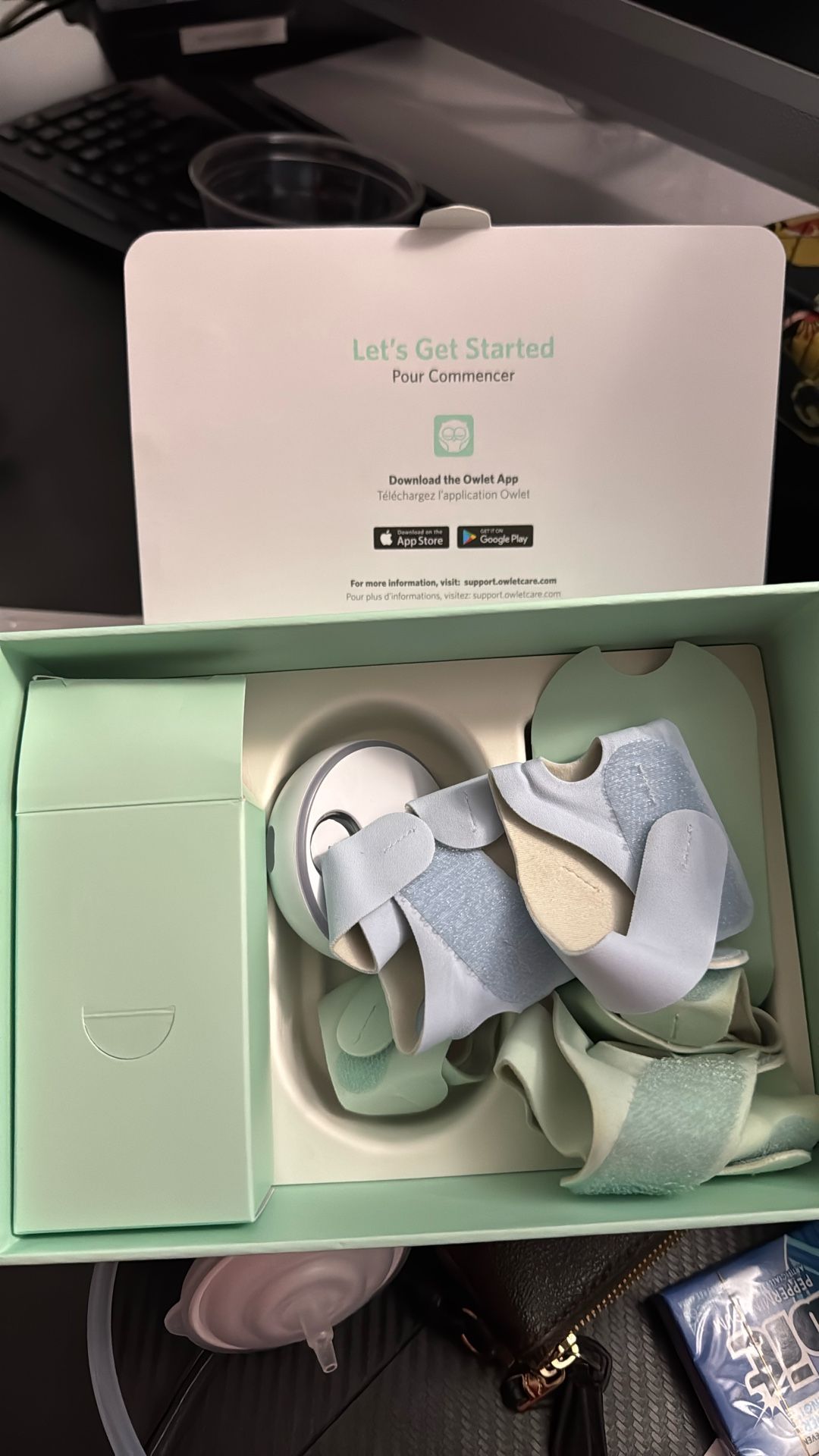 Owlet SmartSock Baby Monitor - Great Condition