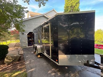 2016 16’ Bravo Aluminum V-Nose Trailer