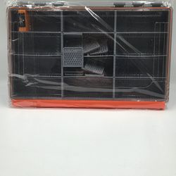 Fishing Tackle Box 360° Waterproof Tackle Trays Customizable Compartments New