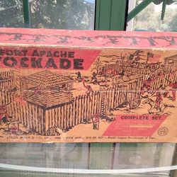 1950s Marx Toys Fort Apache Playset (BOX ONLY)