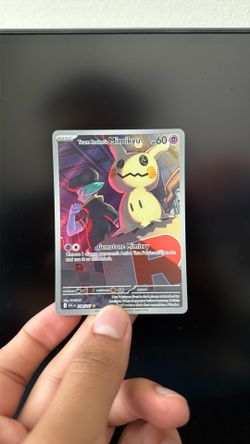 Pokémon Team Rocket's Mimikyu 238/217