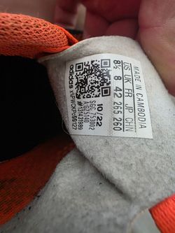 Adidas cleats Size US 8.5