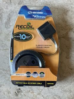 NEW Extra Long Recoil Controller Extension Cables for Nintendo PS2 GC XBOX