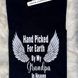Custom toddler memorial shirt 🤍