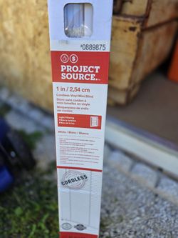 Unopened Window Blind