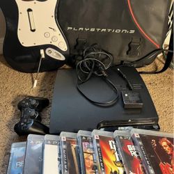 PS3 Bundle With Padded Travel Case 