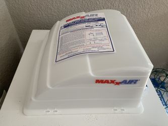 1 Available As Of 4/16/25, MaxxAir RV Fan cover for sale. $25