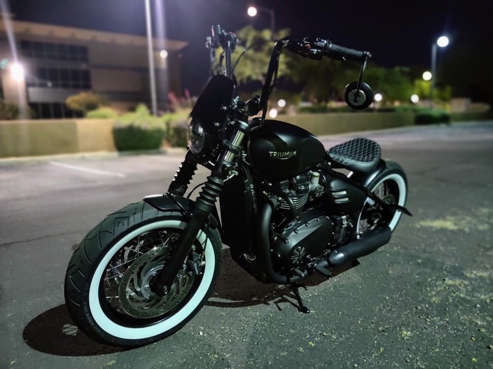 Triumph bobber mini best sale apes