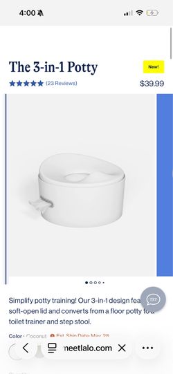 Lalo potty toliet