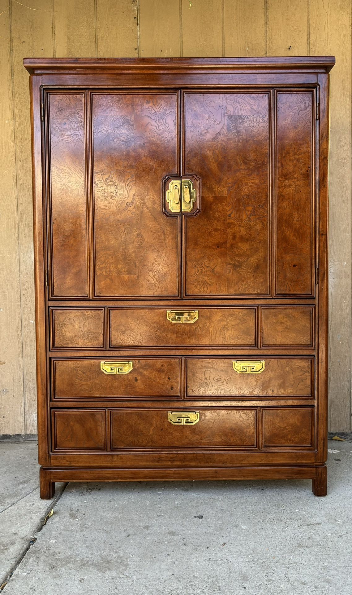 Beautiful Mid century Tallboy dresser  or armoire by Thomasville
