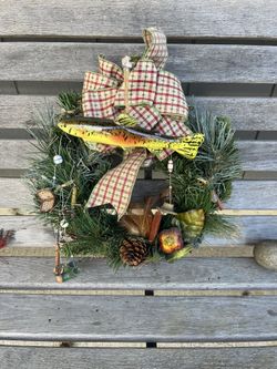 Fishing Wreath