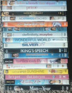 Excellent DVDs - Only $1 Each!!