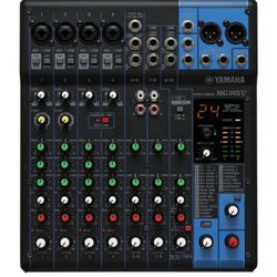 Yamaha MG10XU 10-Input Mixer with Built-In FX and 2-In/2-Out USB Interface