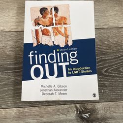 Finding Out- An Introduction To LGBT Studies 2nd Edition
