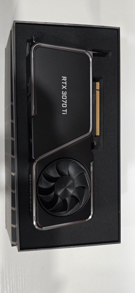 NVIDIA GeForce RTX 3070 Ti Founders Edition Graphics Card.