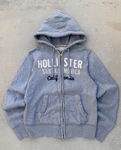 Hollister Zip up grey xl jacket
