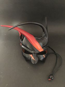 2004 Matthew Mansour Autographed Leather Mask 