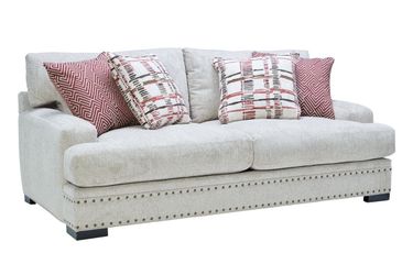 Deep cushion love seat