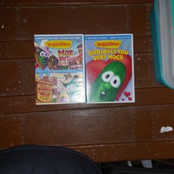 2 DVDs Veggietales