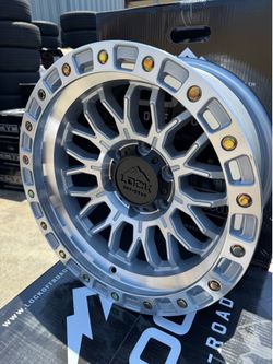 LOCK OFF ROAD COMBAT 17x9 6x139 ET 1mm MACHINED $225 each