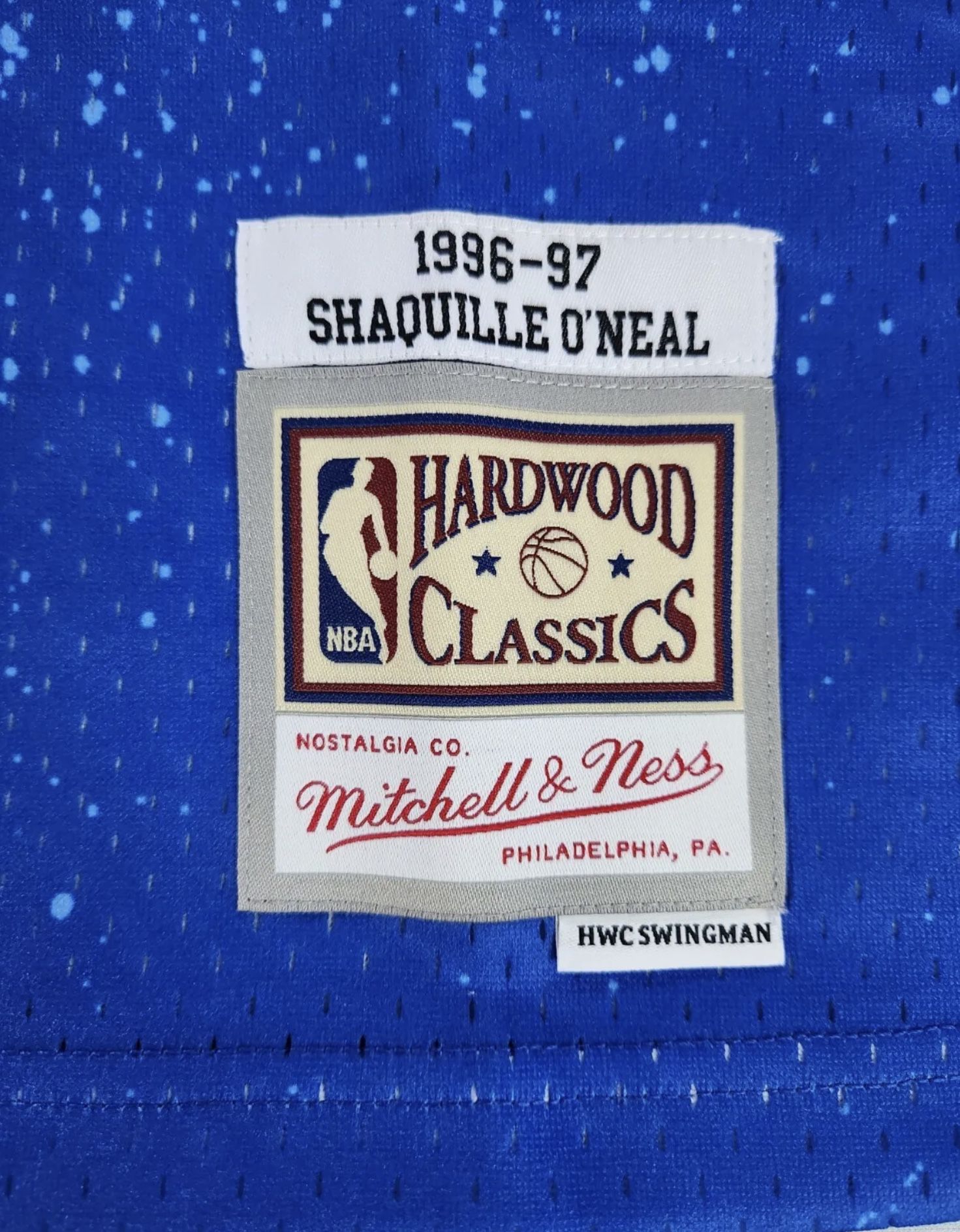 Mitchell & Ness NBA Re-Take Gradient Lakers 1996 Shaquille O