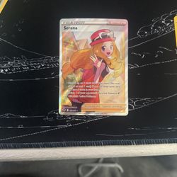 Serena Trainer Full Art Pokémon Card