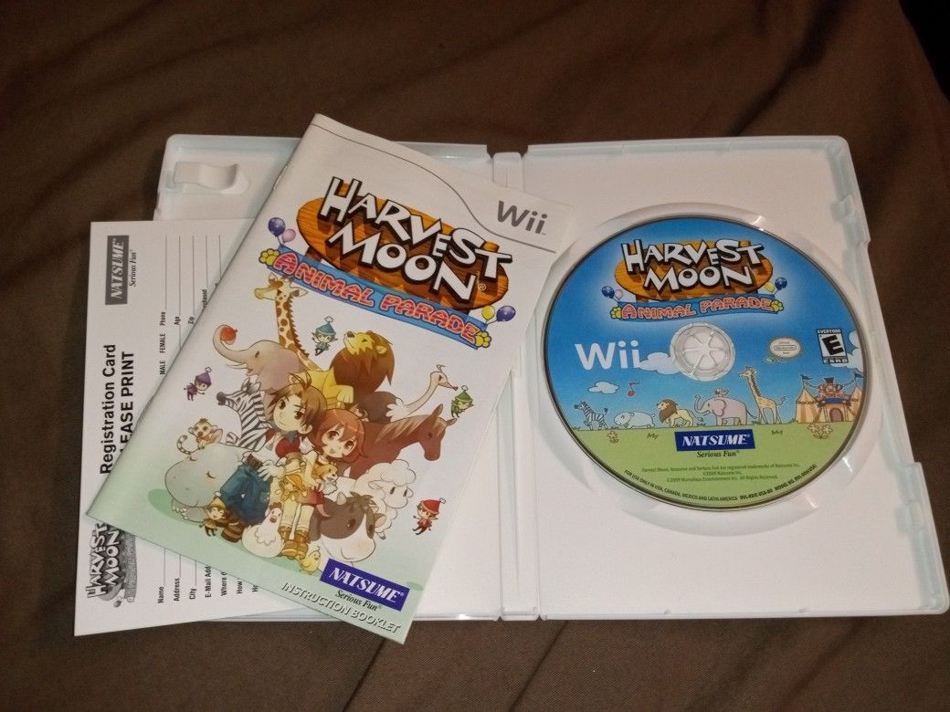 Nintendo Harvest Moon Complete With Case And Manuel