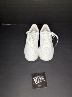 White Air Force 1s Boys Size 12c