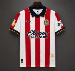 26/27 Chivas Guadalajara 120Th Anniversary Home Jersey