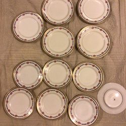 B&C Limoges China 5 Salad And 7 Bread