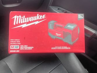 Milwaukee tire inflator