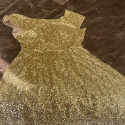 Sequin Dress Gold And Red Dresses