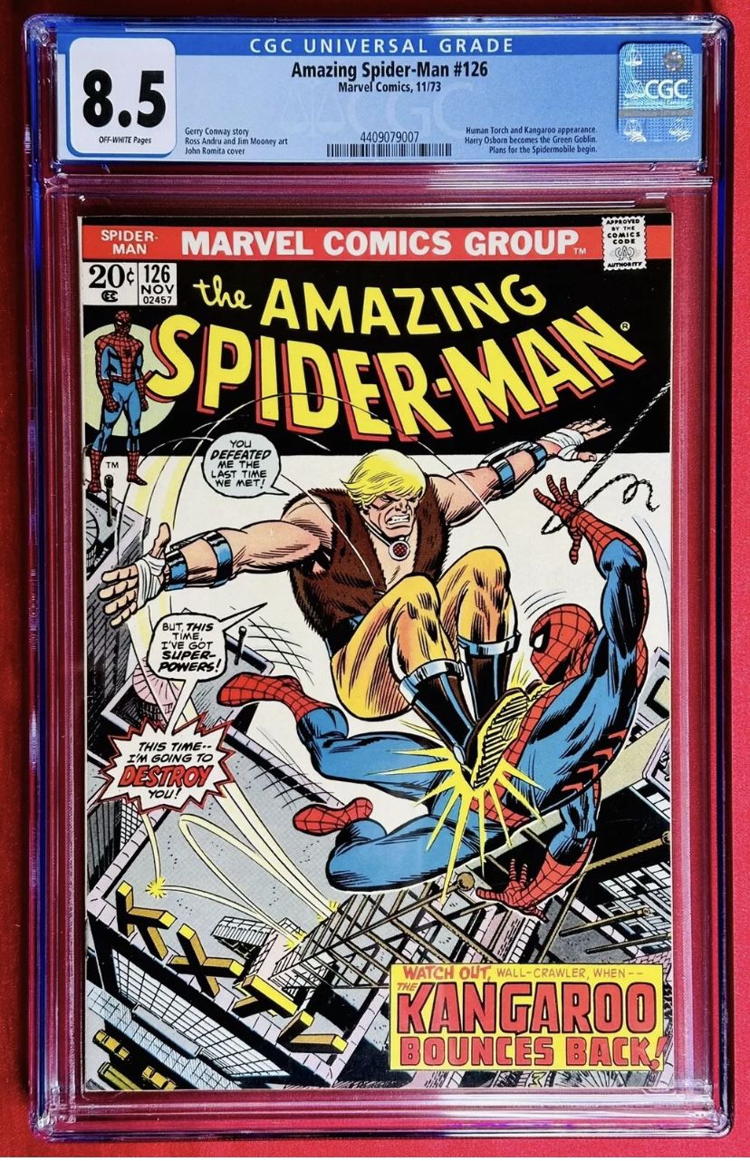 Nice Amazing Spider-Man Book CGC 8.5