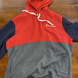 Champion L red sweatshirt 