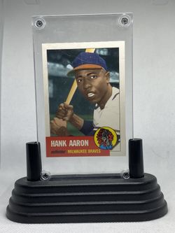 Hank Aaron 1991 Topps “Archives The Ultimate 1953” Card (317)
