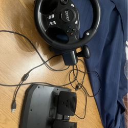 Doyo Racing Wheel & pedals - Xbox, Playstation, PC