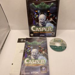 Casper: Spirit Dimensions (Nintendo GameCube, 2002) Complete CIB W Manual