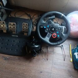Gaming Steering Wheel G29 Logitech Used