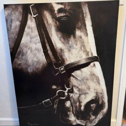 Huge Horse Portrait Wall Art 