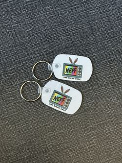 Lot Of 2 NEFF Keychains