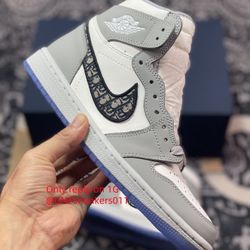 D.ior x Nike Air Jordan Brand High 1 OGGrey