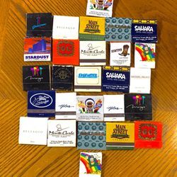 Las Vegas Nevada Matchbooks Matches Vintage