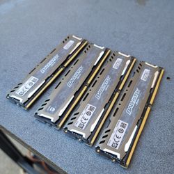 Gaming Memory DDR4 8x4 32GB [3000Mhz] RAM 