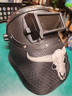 Outlaw Leather Welding Hood