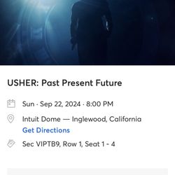 Usher Tickets Sept 22