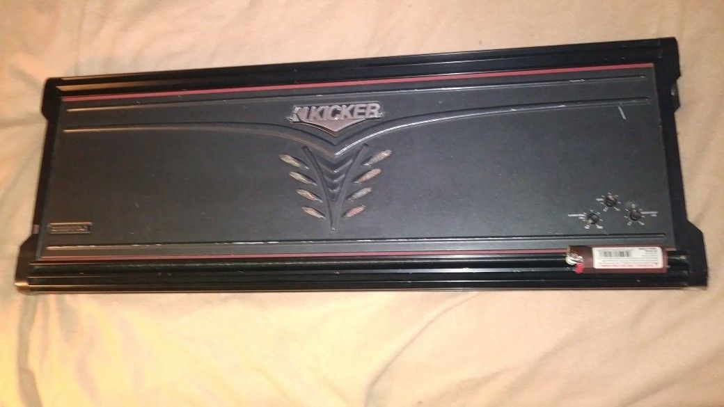 KICKER ZX 2500.1 ...5000 WATT MAX AMP
