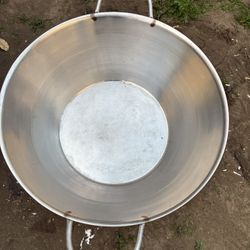 Cazo Para Carnitas 25" Stainless Steel Heavy Duty Acero Inoxidable Caso De Venta
