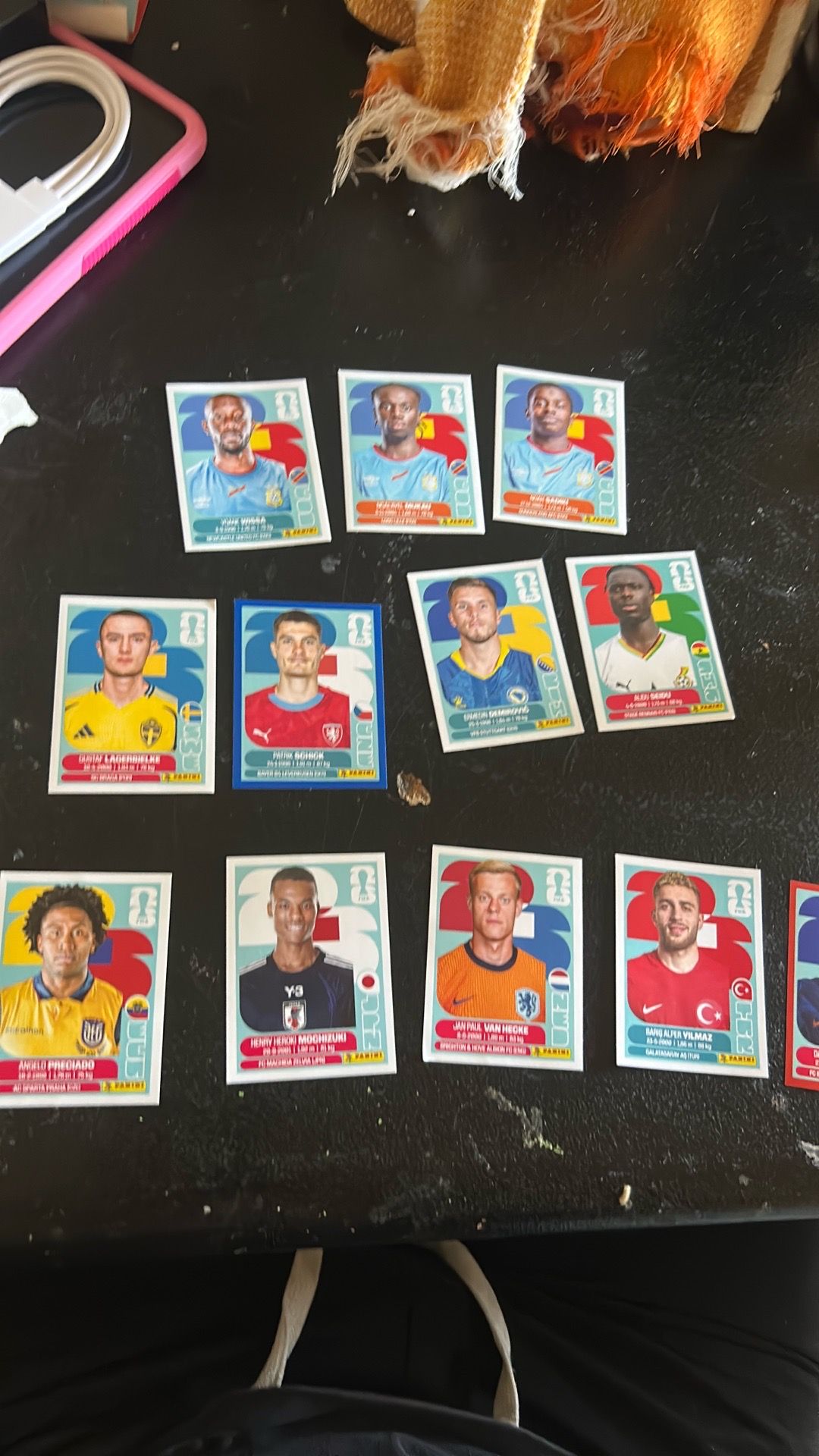 World Cup stickers