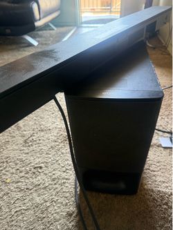 Sony sound bar with wireless subwoofer