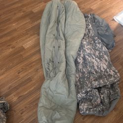 Army Sleeping Bag 